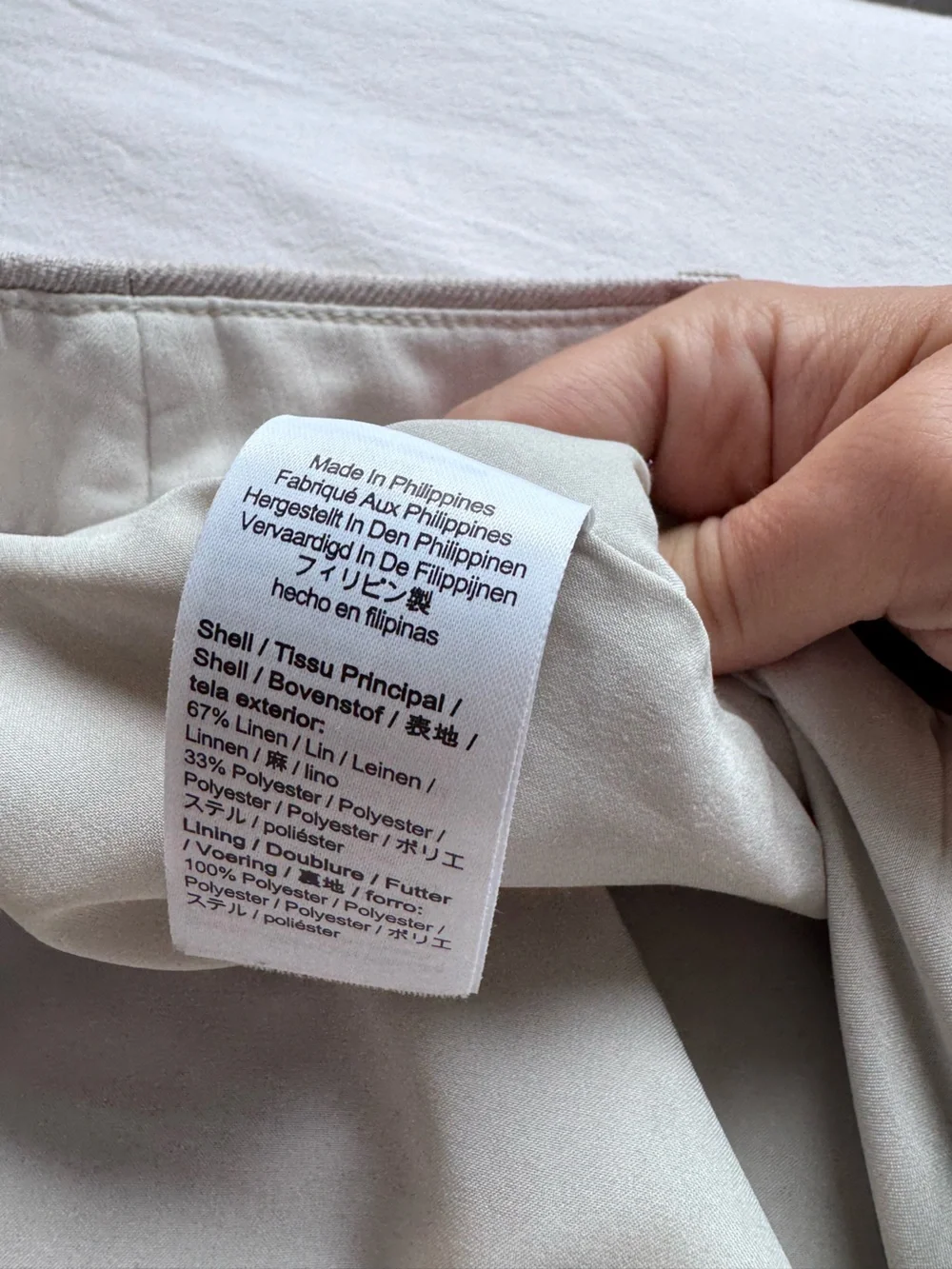 J. Crew Remi Linen Pleated Shorts in Flax